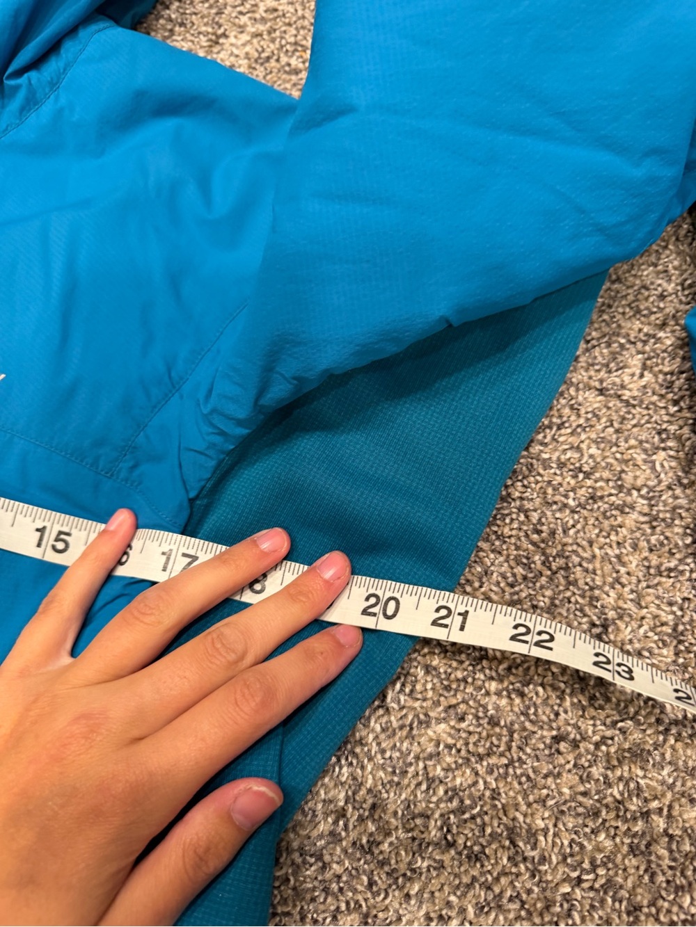 Arc’teryx women’s atom blue jacket large *logo* - Picture 8 of 8